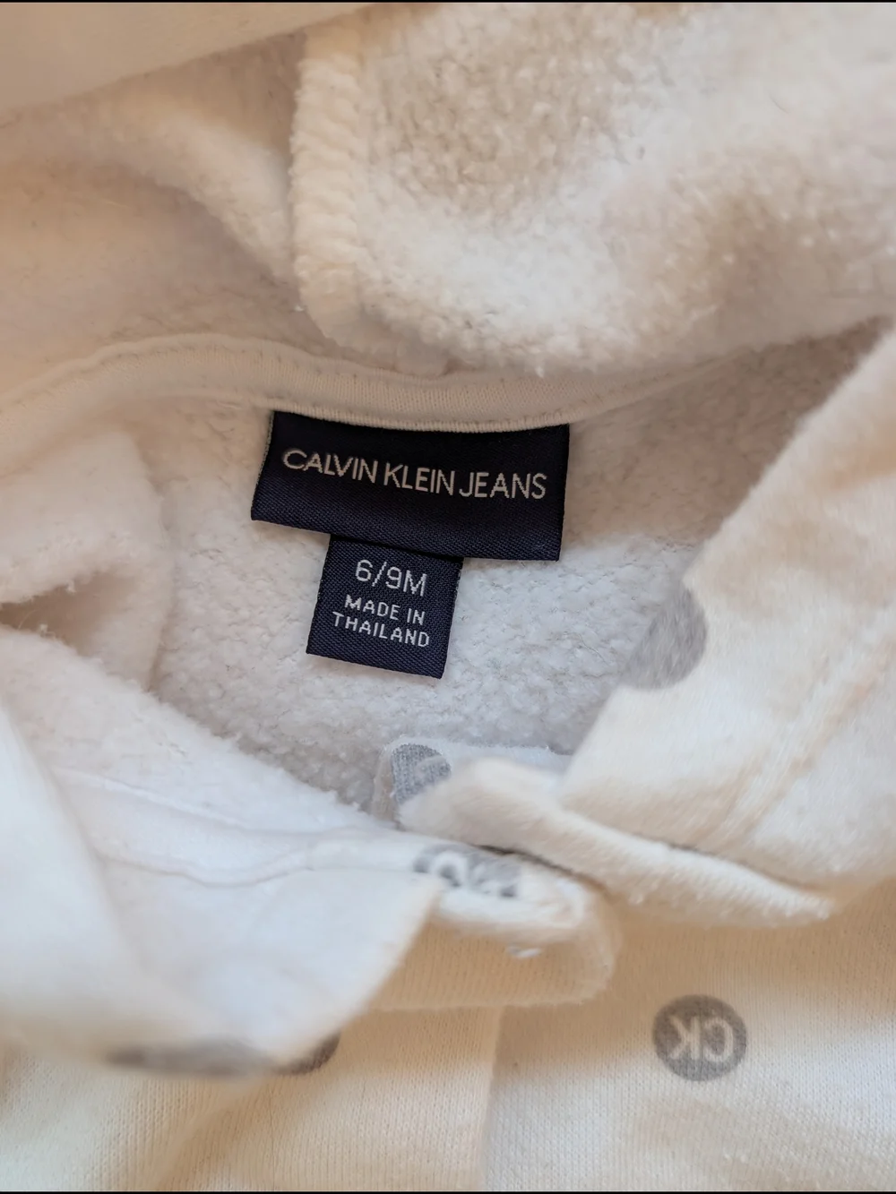 Calvin Klein Baby Girls Sweat Set In Size 6-9m